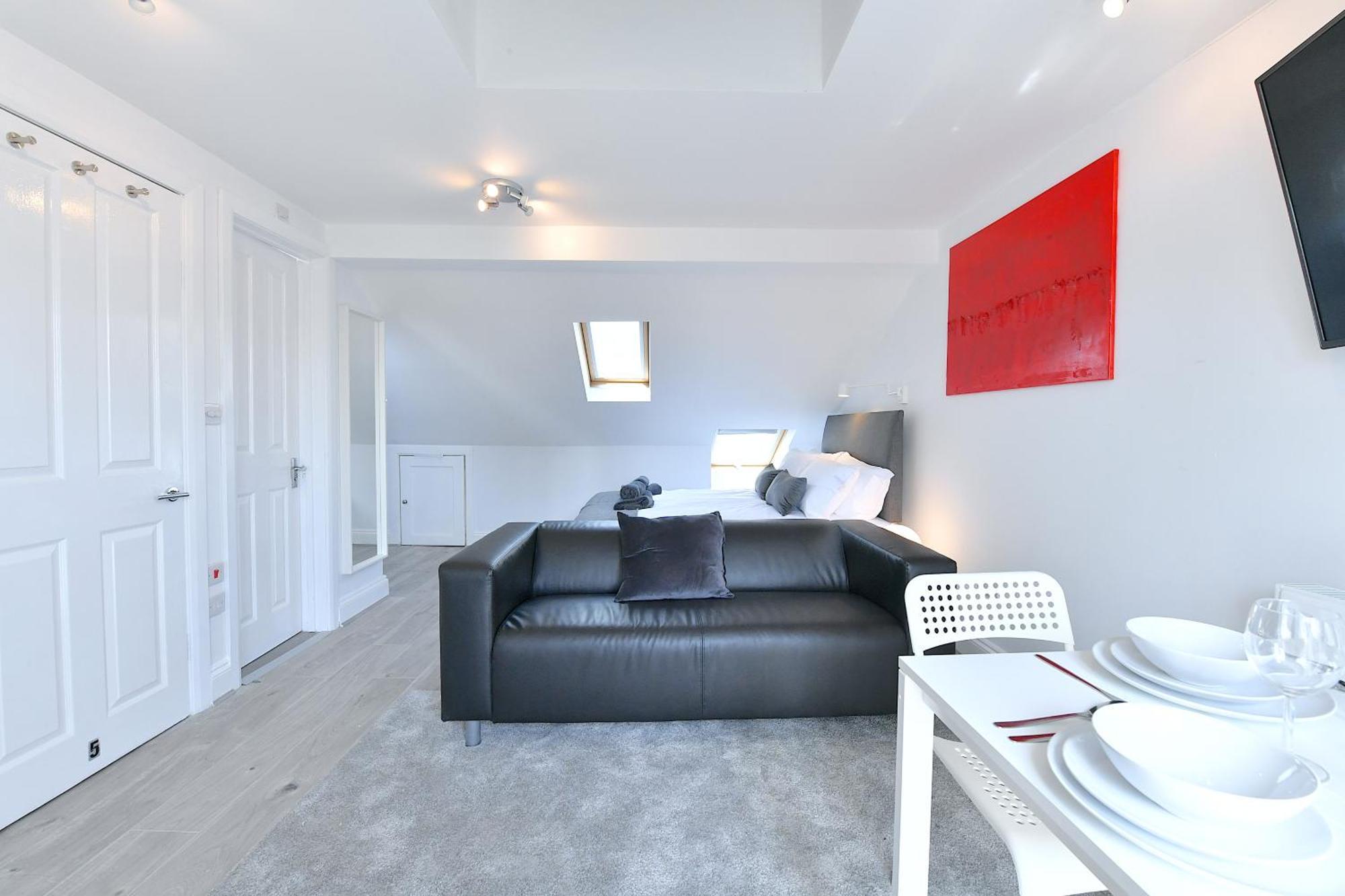 Central London Luxury Studios Fulham Close To Underground Newly Refurbished ภายนอก รูปภาพ