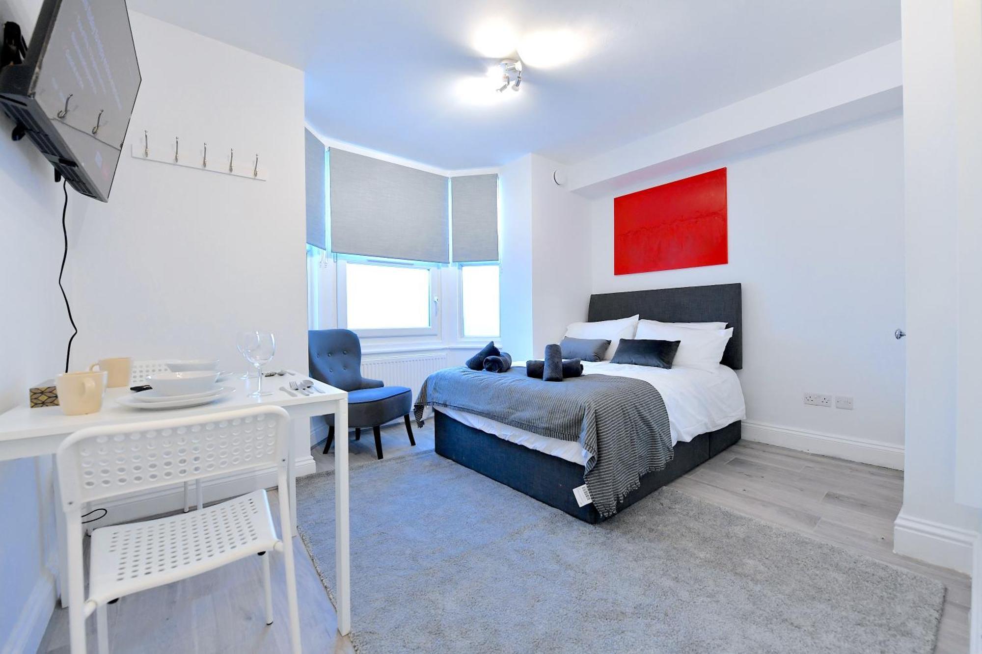 Central London Luxury Studios Fulham Close To Underground Newly Refurbished ภายนอก รูปภาพ