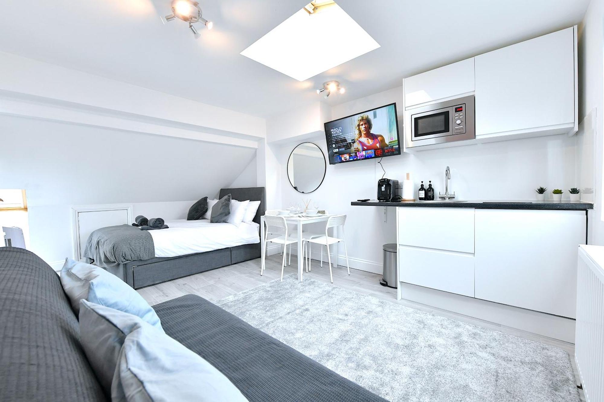 Central London Luxury Studios Fulham Close To Underground Newly Refurbished ภายนอก รูปภาพ